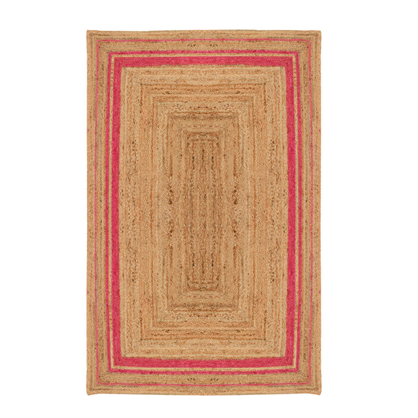 Large Natural Jute Rug | Durable Hallway Rug | Seagrass Jute Stair Runner Carpet