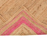Large Natural Jute Rug | Durable Hallway Rug | Seagrass Jute Stair Runner Carpet