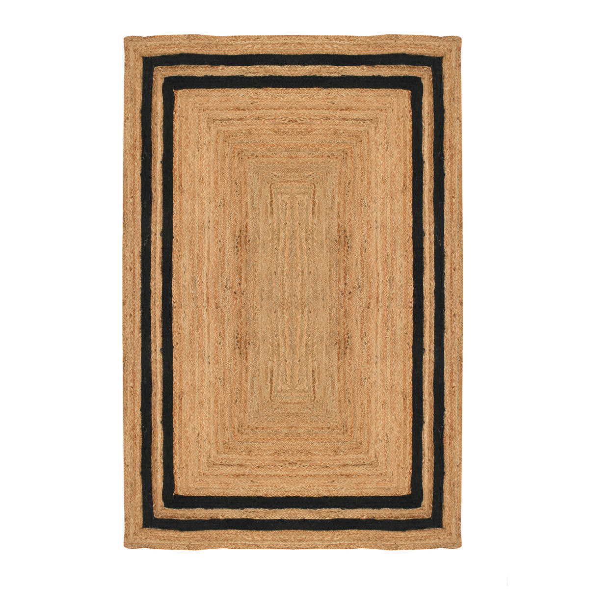 Large Jute Rug for Living Room | Heavy Traffic Braided Rug | Hand Knotted Carpet Runner