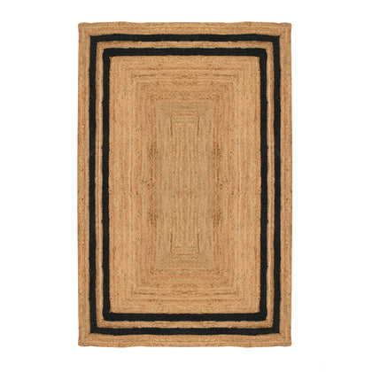 Large Jute Rug for Living Room | Heavy Traffic Braided Rug | Hand Knotted Carpet Runner
