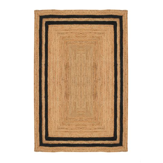 Large Jute Rug for Living Room | Heavy Traffic Braided Rug | Hand Knotted Carpet Runner