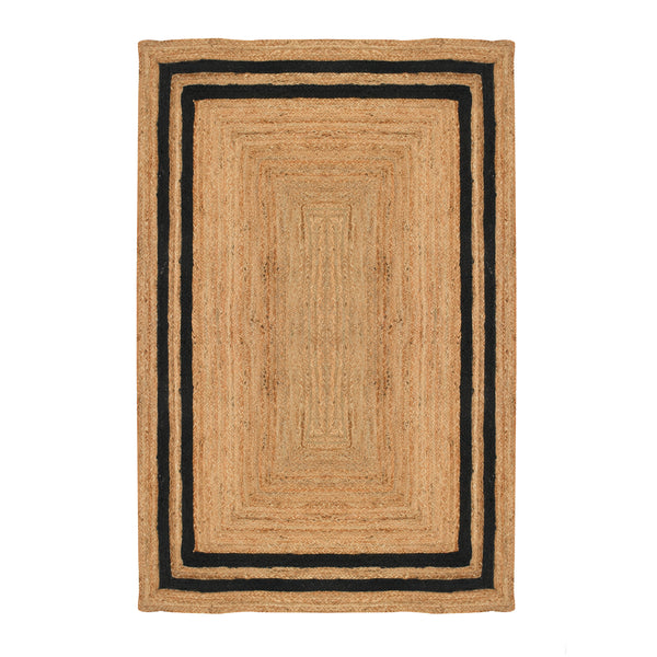 Large Jute Rug for Living Room | Heavy Traffic Braided Rug | Hand Knotted Carpet Runner