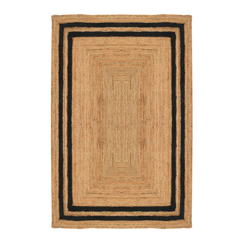 Large Jute Rug for Living Room | Heavy Traffic Braided Rug | Hand Knotted Carpet Runner