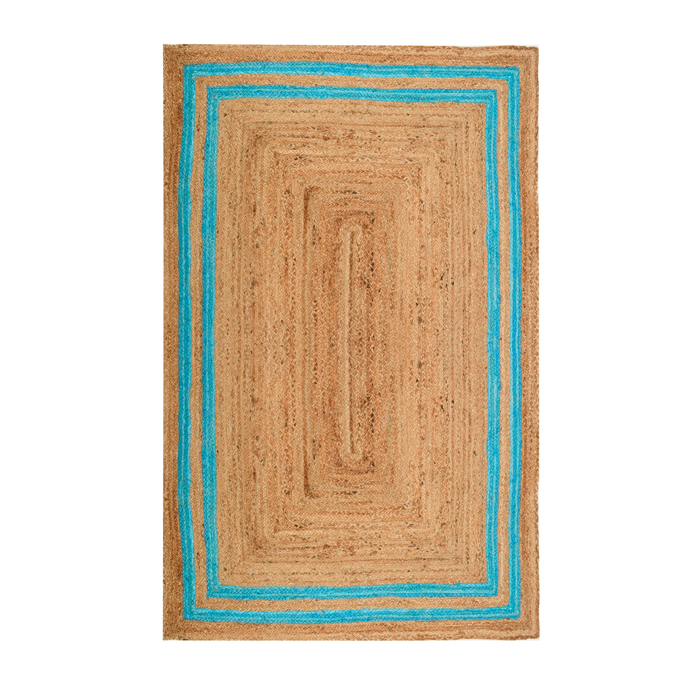 Durable Jute Rug for Heavy Traffic Areas | Large Natural Rug for Hallway, Entryway, Kitchen 