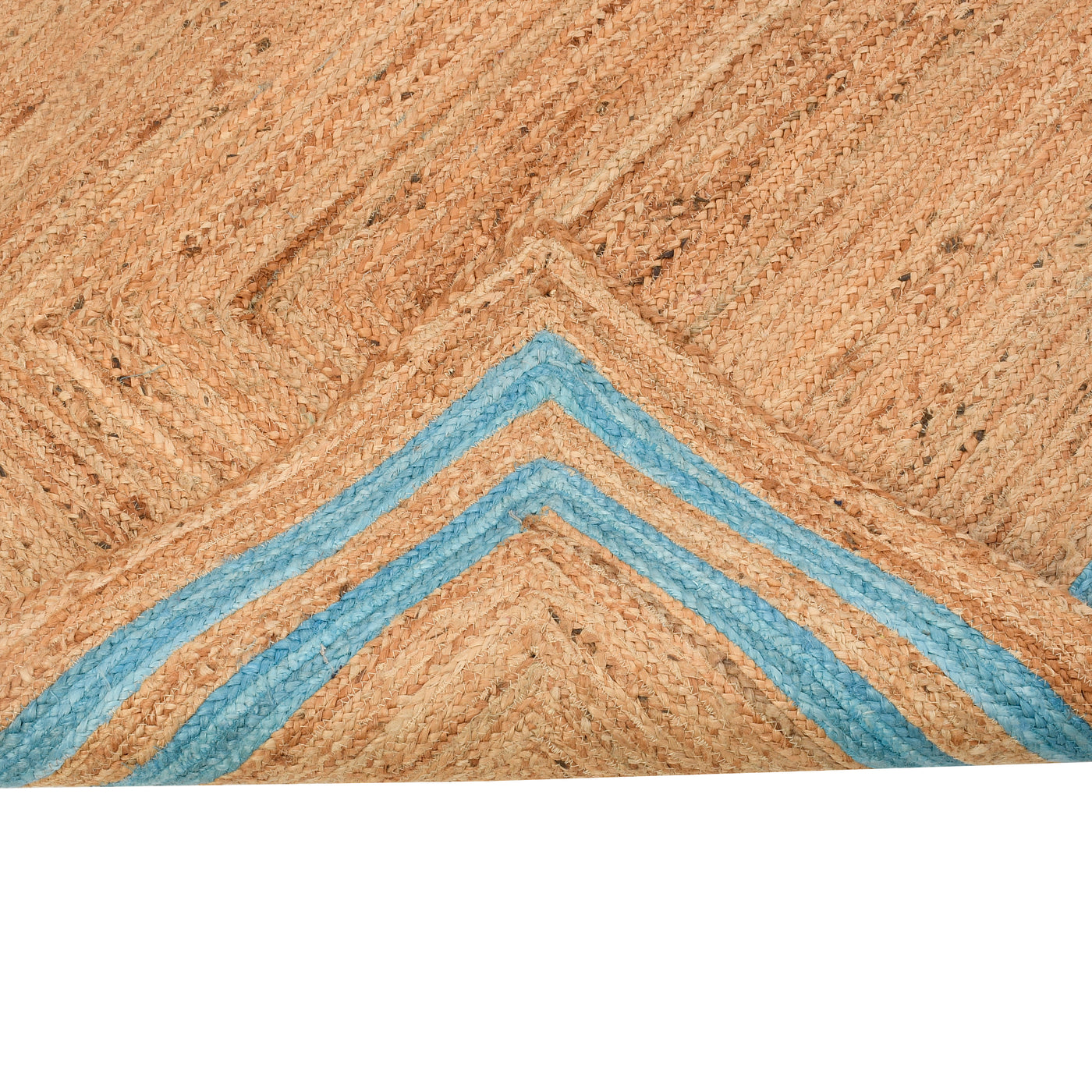Durable Jute Rug for Heavy Traffic Areas | Large Natural Rug for Hallway, Entryway, Kitchen 
