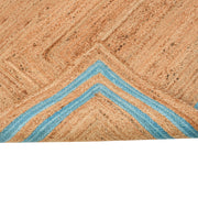 Durable Jute Rug for Heavy Traffic Areas | Large Natural Rug for Hallway, Entryway, Kitchen 