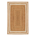 Heavy Duty Jute Rug | Large Hand Knotted Rug 8X10 Feet | Durable Hallway & Entryway Runner