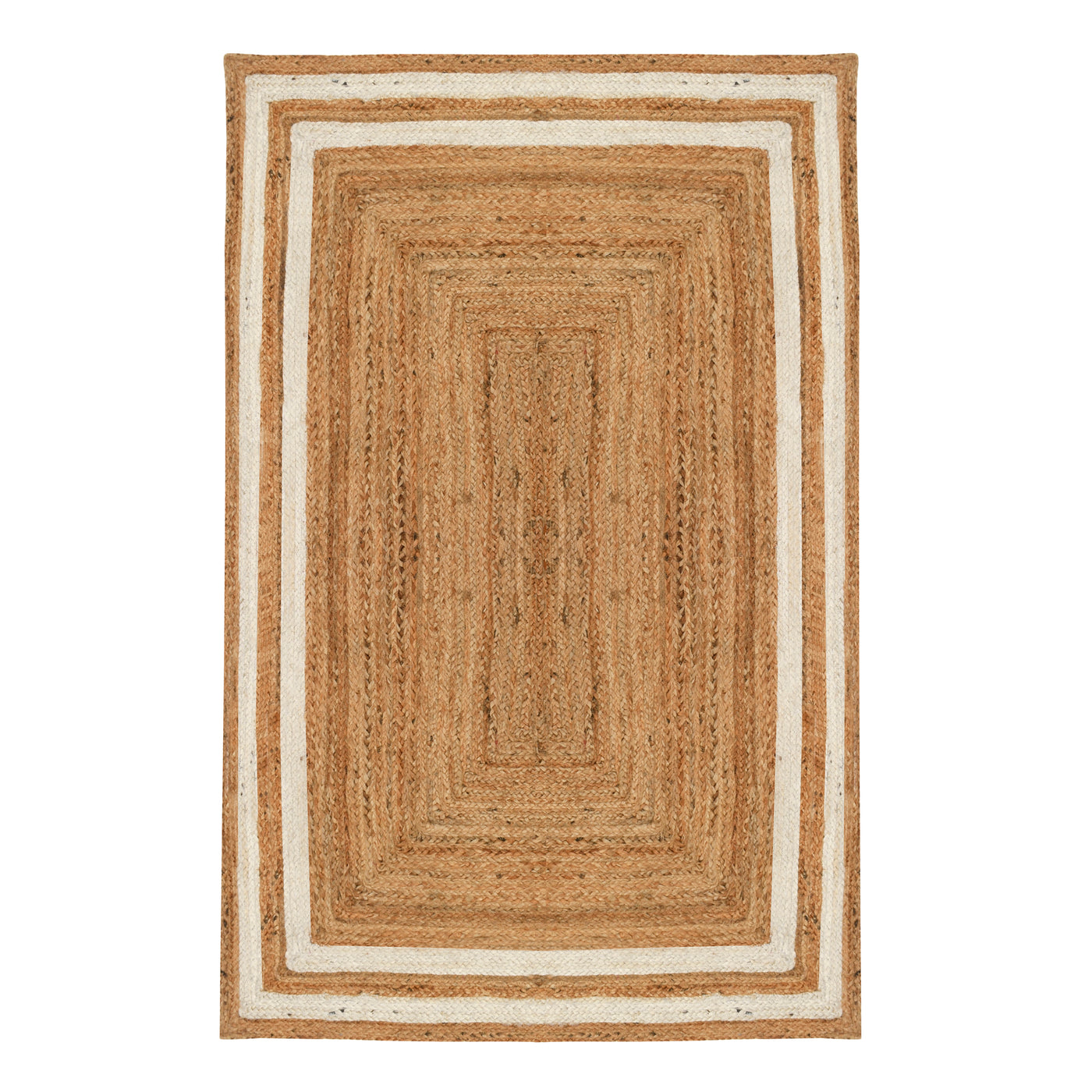 Heavy Duty Jute Rug | Large Hand Knotted Rug 8X10 Feet | Durable Hallway & Entryway Runner