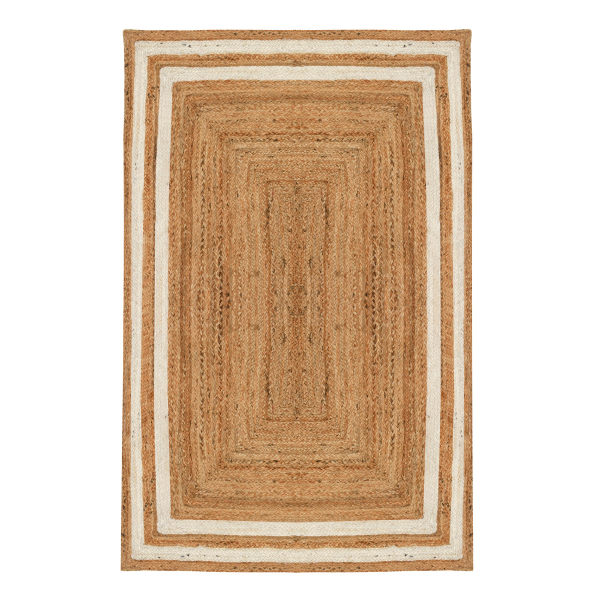 Heavy Duty Jute Rug | Large Hand Knotted Rug 8X10 Feet | Durable Hallway & Entryway Runner
