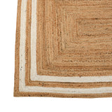 Heavy Duty Jute Rug | Large Hand Knotted Rug 8X10 Feet | Durable Hallway & Entryway Runner