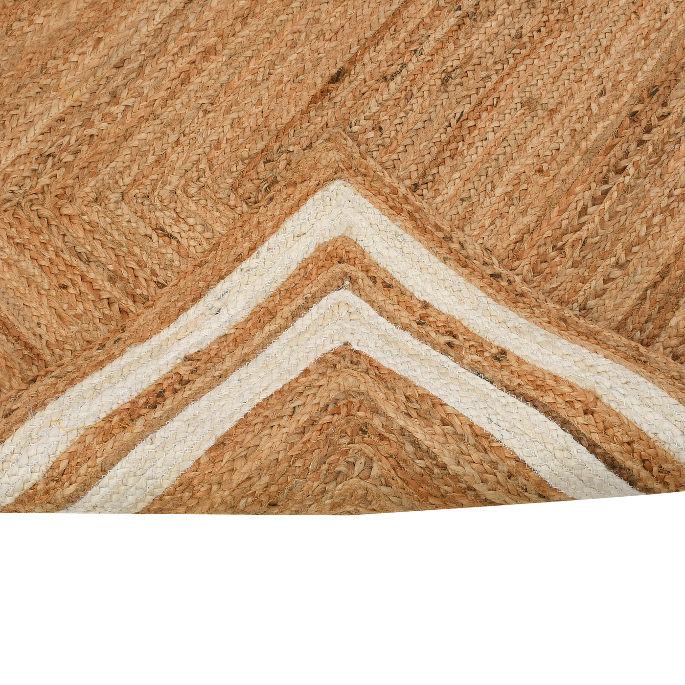 Heavy Duty Jute Rug | Large Hand Knotted Rug 8X10 Feet | Durable Hallway & Entryway Runner