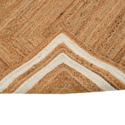 Heavy Duty Jute Rug | Large Hand Knotted Rug 8X10 Feet | Durable Hallway & Entryway Runner