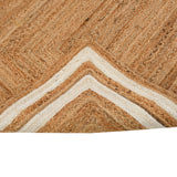 Heavy Duty Jute Rug | Large Hand Knotted Rug 8X10 Feet | Durable Hallway & Entryway Runner