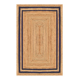 Natural Hemp Jute Rug | Large Carpet Runner | Jute Seagrass Carpet for Hallway/Entry Door
