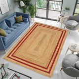 Large Braided Area Rug | Custom Jute Runner | Heavy Traffic Rug for Hallway/Entryway