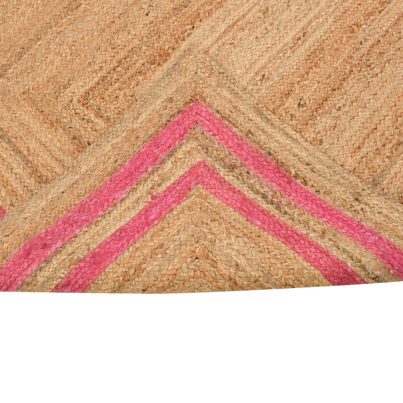 Bohemian Large Natural Jute Rug Runner | Heavy Traffic Area Rug | Eco Friendly Hallway Kitchen Mat