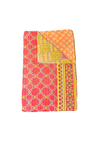 Agostina Vintage kantha Quilt