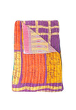 Indian Kantha Throw Hand Stitched Baby Blanket Fair Trade Kantha Shop