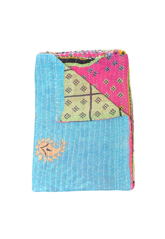 Bohemian Kantha Bedding Vintage Kantha Throw For Couch