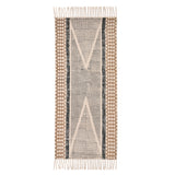 Cotton Hall Runner, Washable Stair Runner, Cotton Kitchen Runner, Non Slip Bath Rug