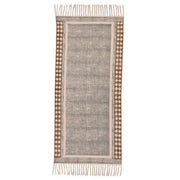 Washable Cotton Stair Runner, Custom Size Stair Runner Rug, Non Sip Stair Treads Carpet