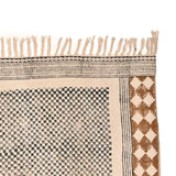 Washable Cotton Runner for Hall/Entryway/Kitchen, Cotton Stair Runner Rug