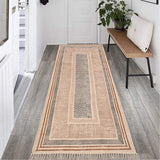 Cotton Washable Runner, Washable Hallway Rug, Extra Large Cotton Area Rug Carpet