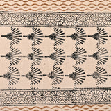 Machine Washable Runner Rug, Block Print Cotton Runner for Hall/Entryway, Picnic Beach Mat