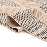 Cotton Runner Rug, Washable Area Rug, Home Washable Runner for Dining Table/Kitchen