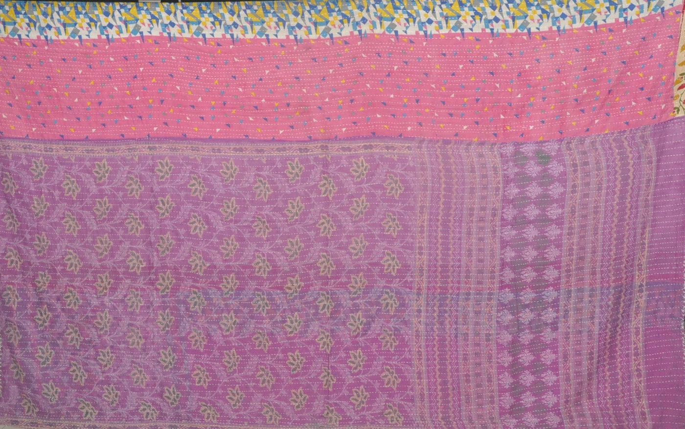 twin size kantha blanket quilt