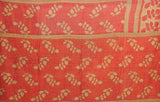 indian sari cotton kantha blanket