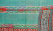 handstitched kantha blanket