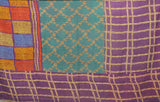 Indian Kantha Throw Hand Stitched Baby Blanket Fair Trade Kantha Shop