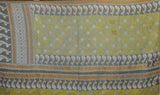 hand stitched cotton sari kantha throw sofa cover