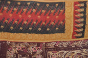 applique cotton kantha blanket