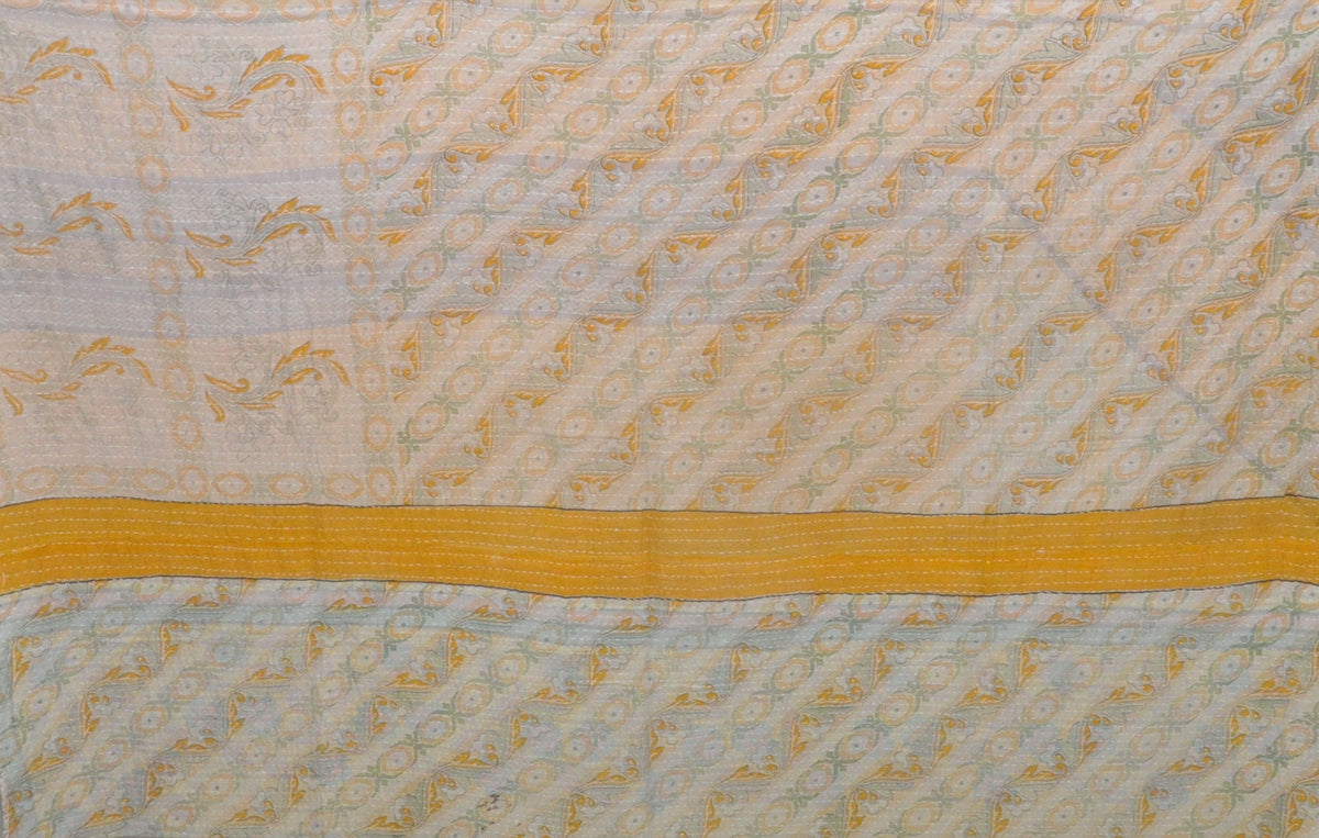 twin size kantha bedding blanket