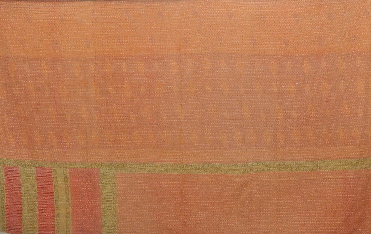 Twin Size Kantha Bedding Blanket