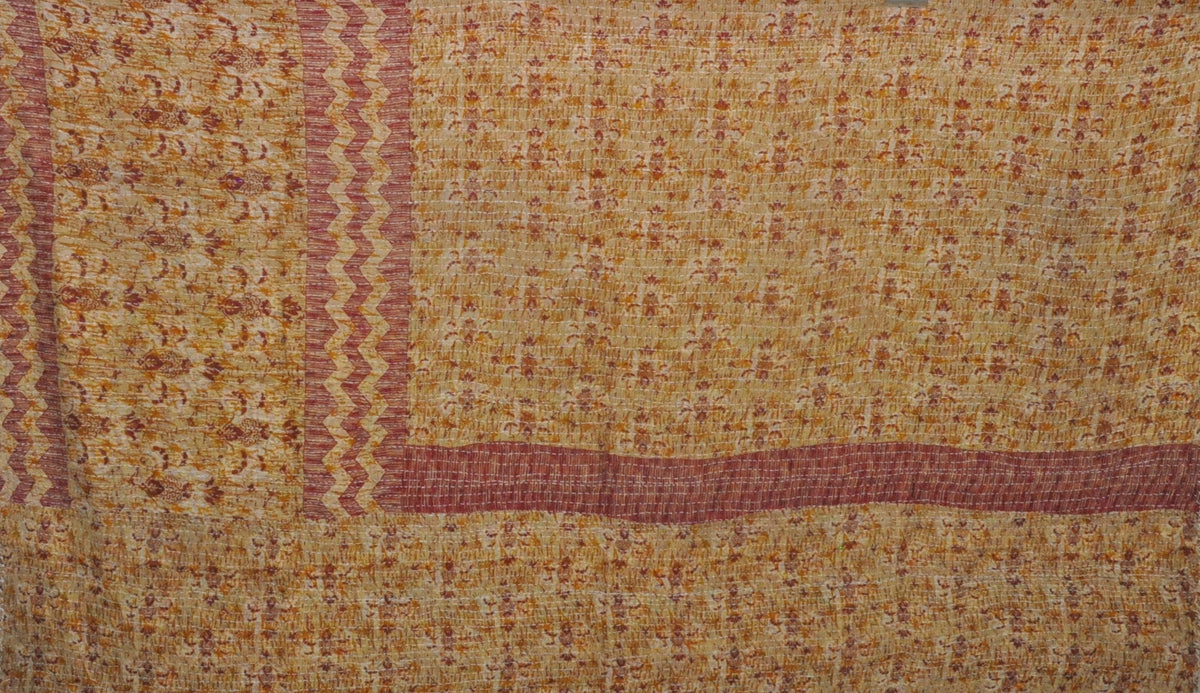 twin size kantha blanket