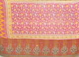 floral pattern kantha comforter quilt