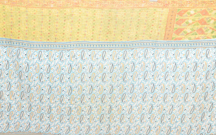 twin size kantha bed cover
