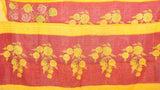 twin size floral kantha quilt
