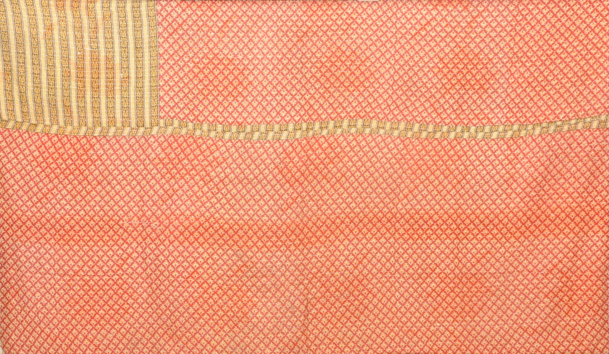 Bohemian Cotton Kantha Gudri Quilt