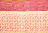 cotton sari kantha throw blanket