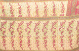 twin size paisley kantha sofa throw blanket