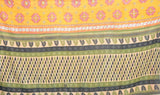 cotton vintage sari kantha sofa throw blanket