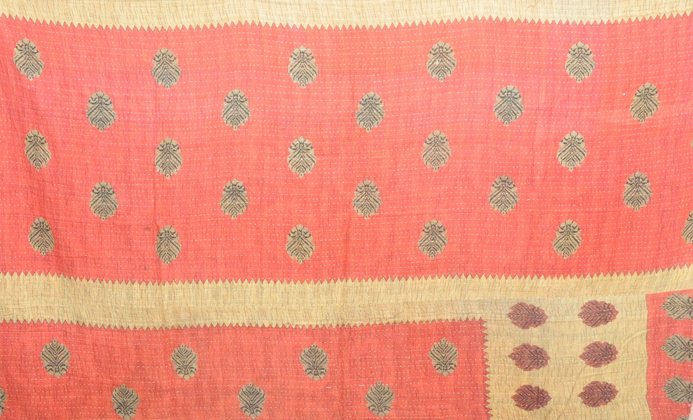 twin size kantha bedding bed cover