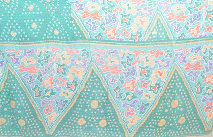 fair trade kantha throw blanket