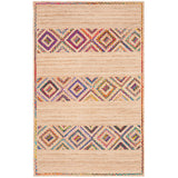 Natural Jute Area Rug Runner 5 X 7 Feet