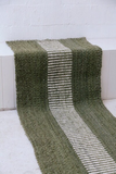 Green Hemp Jute Runner for Hallway Handwoven Stair Runner Rug for Entryways