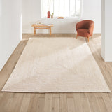 Ivory Jute Rug 8'x10', Braided Off White Jute Rug Runner 4'x6', Jute Rug for Hallway